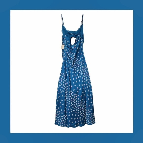 🆕Gossamer Glow Lace Trim Nightgown/Midi Dress by Free People/Intimately - Small - Picture 12 of 15